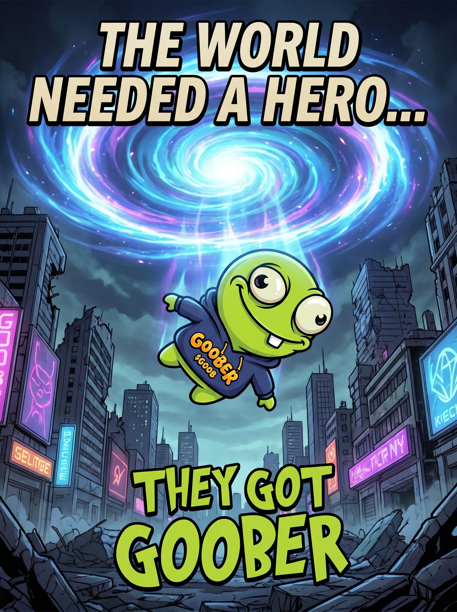 The world needed a hero